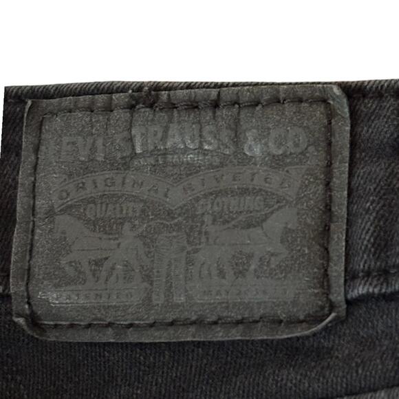 Levi’s Black Jeans - Style 721 High Rise Skinny - 26 Waist 29 Inseam - Picture 9 of 9